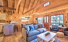 Chic Lake Arrowhead Cabin With Deck 2 Mi To Village